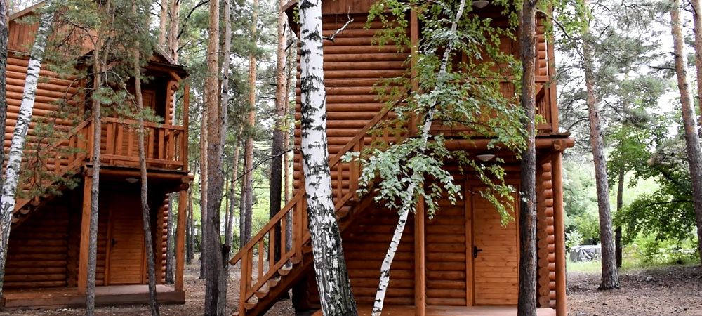 Деревянные домики